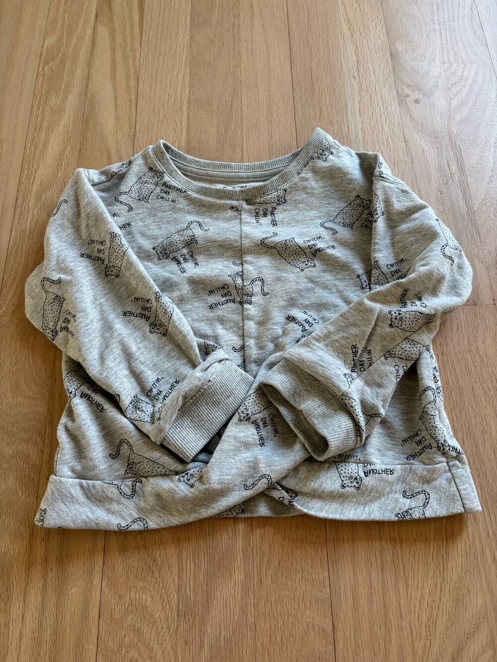 Aft Class Gray Sweatshirt 3-4T